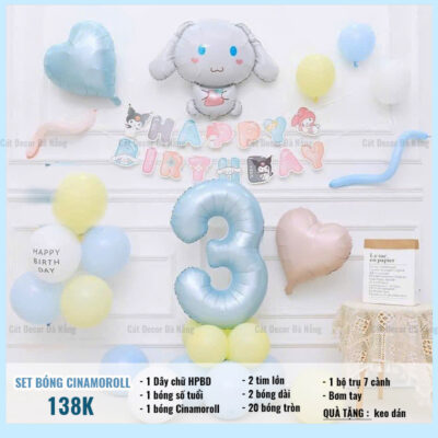 Set bóng Cinnamoroll 1
