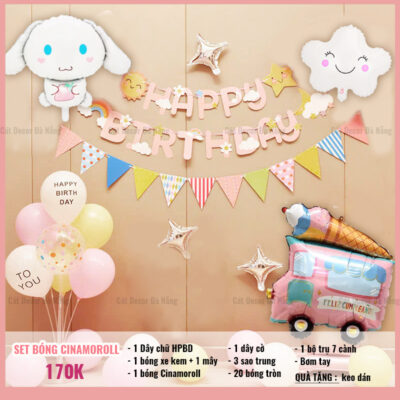 Set bóng Cinnamoroll 2