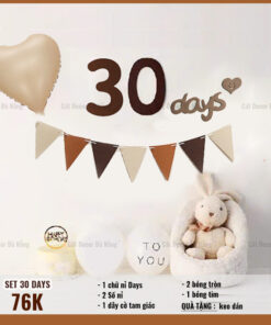 Set bóng Full Month - 30 Days