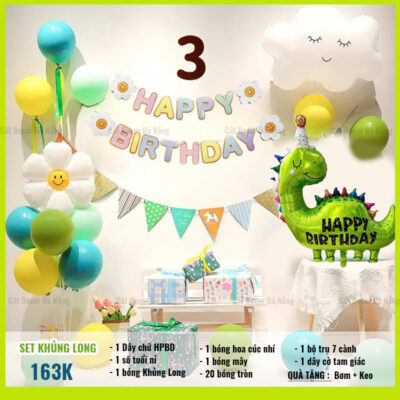 Set bóng Khủng Long