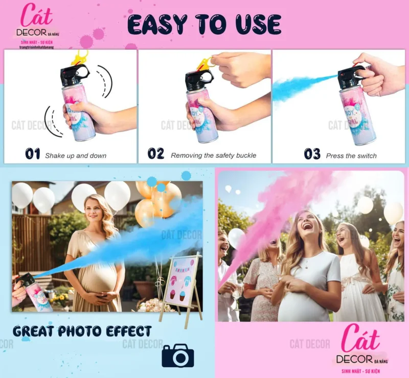 Baby Shower - Phụ kiện cho tiệc Tiết lộ giới tính Baby Shower - Phụ kiện cho tiệc Tiết lộ giới tính