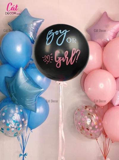 Bóng Boy or Girl - baby Shower - Ảnh 5