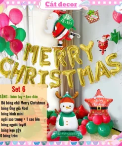 Set bóng trang trí Giáng Sinh 6