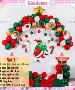 Set bóng trang trí Giáng Sinh 7