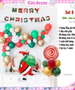 Set bóng trang trí Giáng Sinh 8