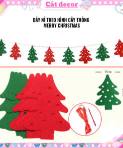 Dây nỉ hình cây thông