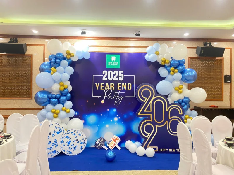 Trang trí Year End Party tại Đà Nẵng