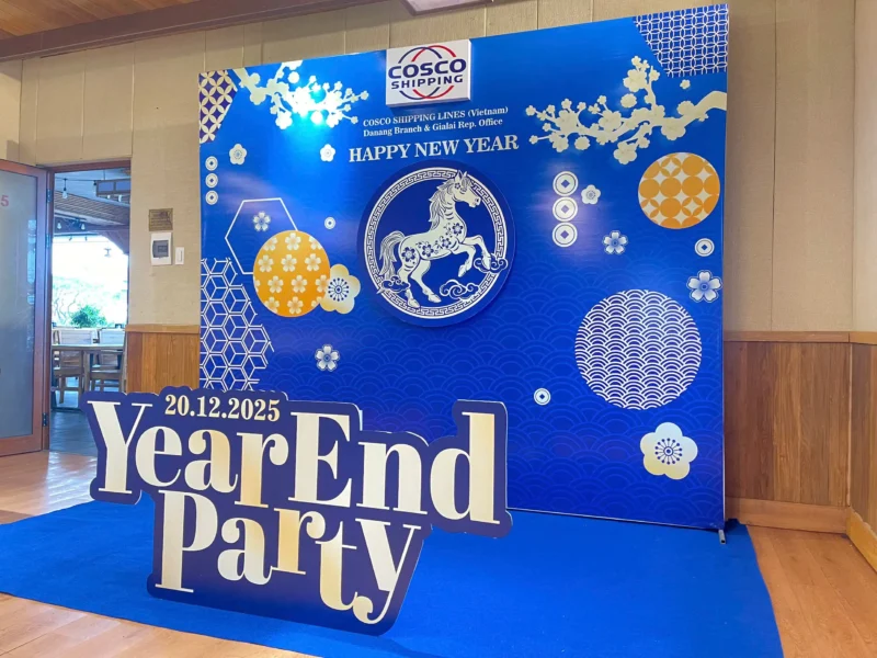 Trang trí Year End Party tại Đà Nẵng