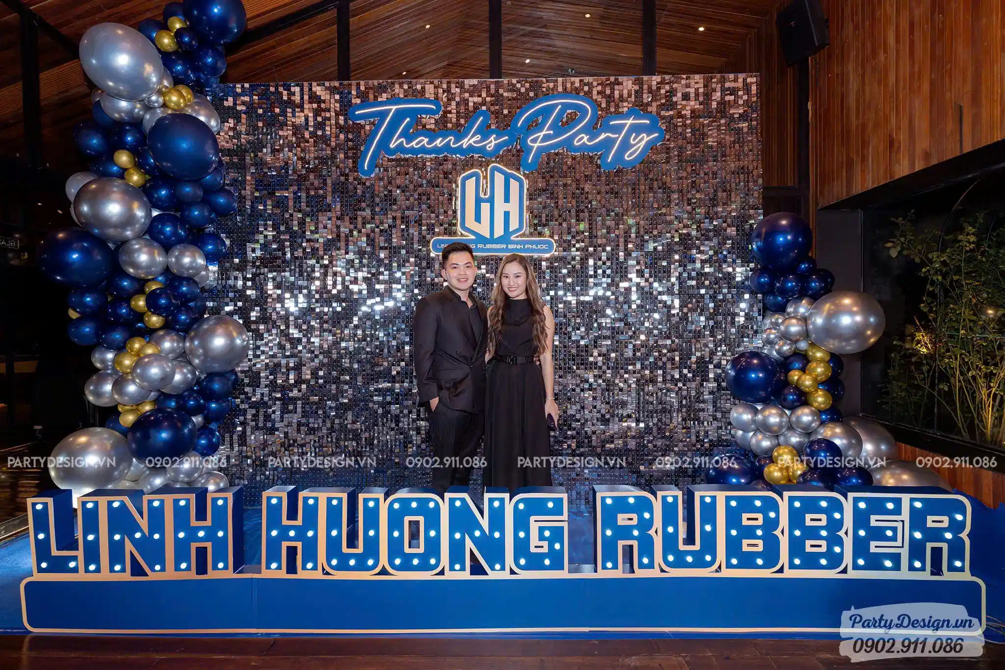 Sequin - sang trọng, lấp lánh và đẳng cấp TRANG TRÍ year end party da nang