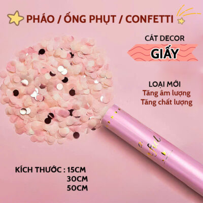 Pháo giấy Confetti 30cm