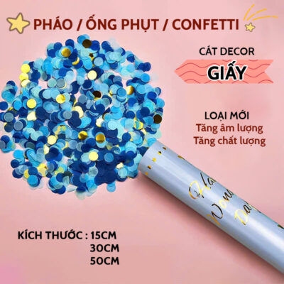 Pháo giấy Confetti 30cm