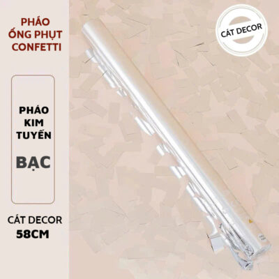 Pháo kim tuyến 60cm một màu