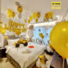 Set bóng phòng Tân hôn vàng