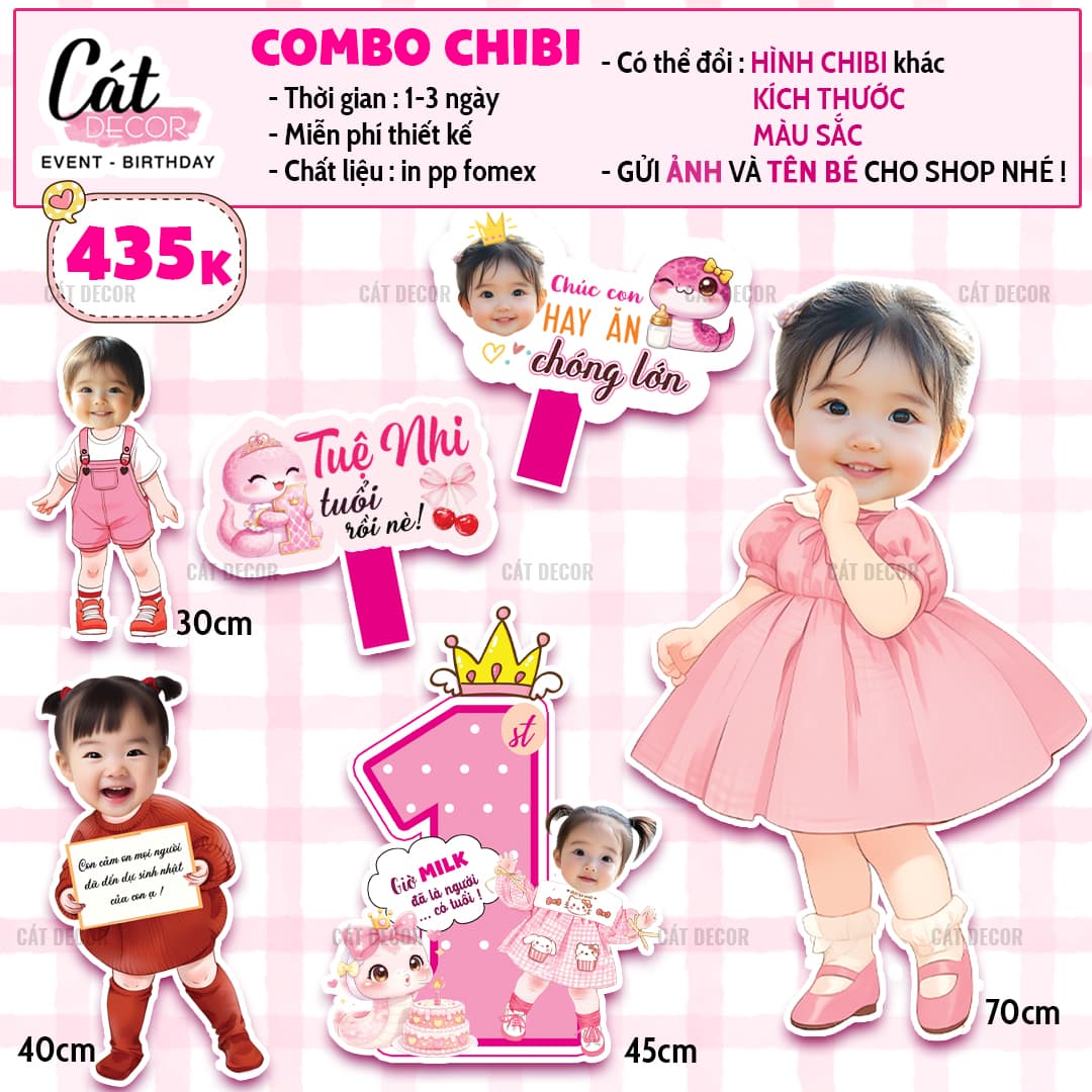 Chibi bé gái đáng yêu