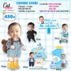 Chibi bé TRAI tuổi TỴ - Set 3