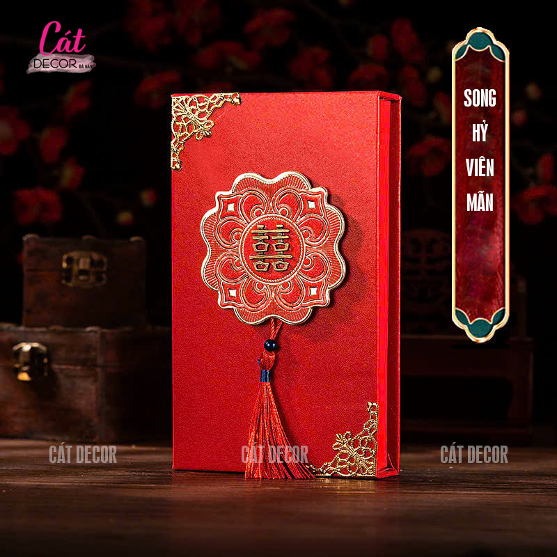 Hộp nạp tài – Song hỷ viên mãn