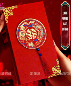 Hộp nạp tài - Long Phụng cát tường
