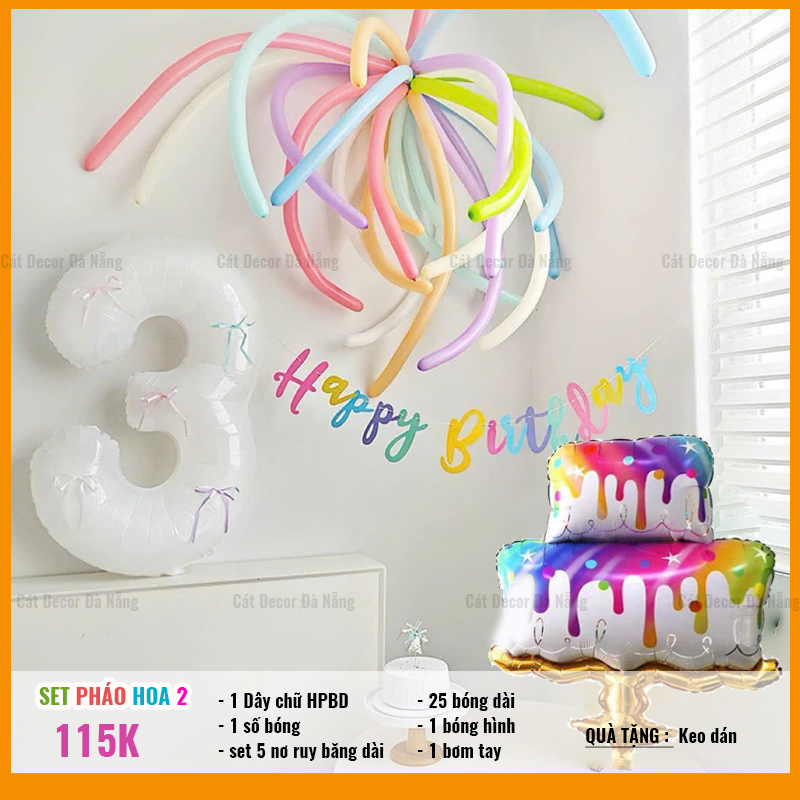 Set trang trí sinh nhật 2026