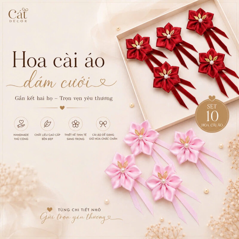 PHỤ KIỆN CƯỚI HỎI ĐÀ NẴNG ĐEP
