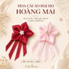 Hoa cài áo Hai họ Hoàng Mai banner