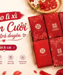 Bao Lì Xì Trả Duyên Đám cưới - 6 cái